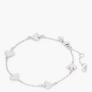NWT🔹️Kate Spade 🔹️ Silver spot the spade scatter bracelet